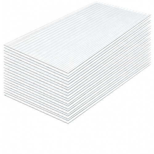 Twin-Wall Polycarbonate Greenhouse Panels 4x2 10-Pack