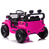 24V Kids Ride on Car W/Parents Control,Four-wheel suspension,2WD,Power display,B
