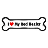 I Love My Dog Car Magnet: Breeds L - Z