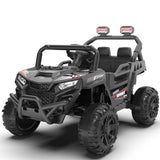 12V 2WD Kids Ride On UTV W/ 2.4G PC,Anti-Collision Bar,High Chassis,Anti-Slip Wh