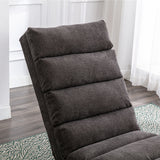 Linen Recliner Dark Gray