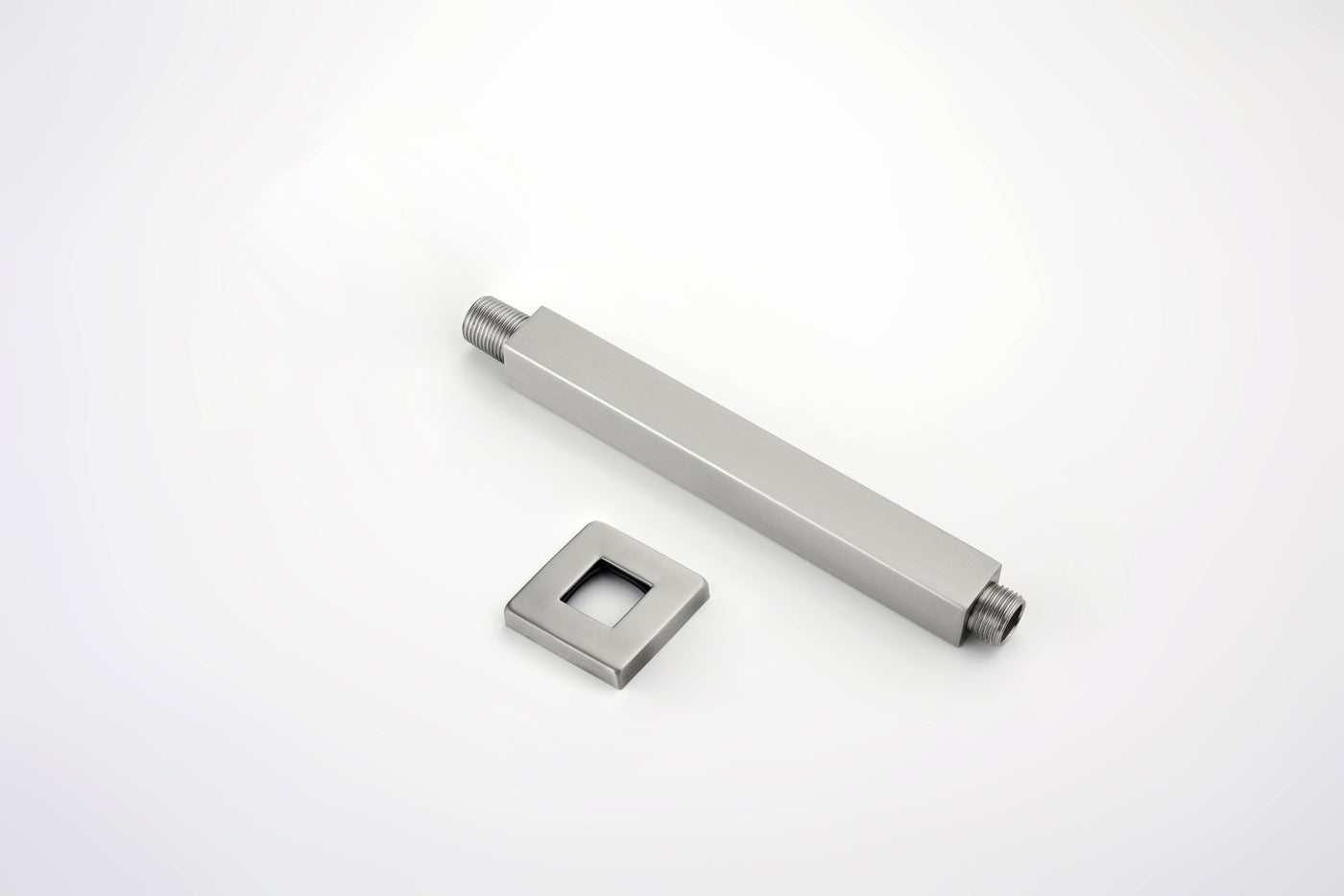 1/2 NPT Shower Arm with Flange, Ceiling Mount Rain Head Extension