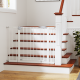 29.5-44.1" Wide Baby Gate for Stairs, Dog Gate Indoor for Doorways