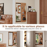 47.6 x 15.5 inch multi-functional design panel wall-mounted full-length mirror