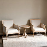 Linen Dining Chair Beige