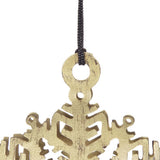 3.5x3.5' Snowflake Hanging Ornament, Hanging Home Decor Accents for Christmas Tr