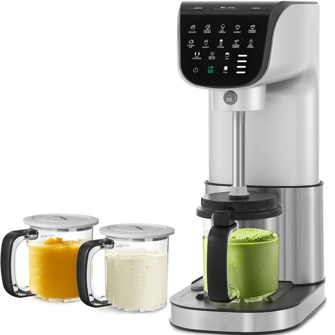 11-in-1 Automatic Ice Cream Maker Machine Gelato Sorbet
