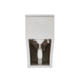 Ceramic One Piece Toilet for Bathroom, 12-inch Rough-In, 1.1/1.6 GPF