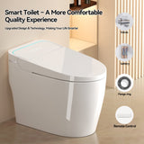 Unique Smart Toile, One Piece Toilet with Bidet Built