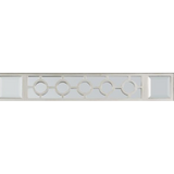 Rectangular Wall Mirror - Silver Mirrored Finish - 17" x 26"