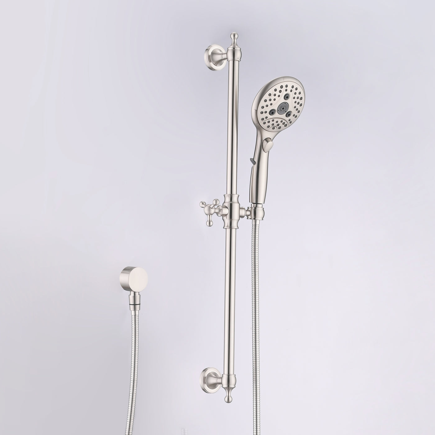 Handheld Shower Head 6 Settings Slide Bar Adjustable 26.18