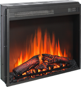 23 inch Electric Fireplace Insert Ultra Thin Heater Remote Control