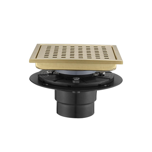 6 Inch Grid Shower Floor Drain