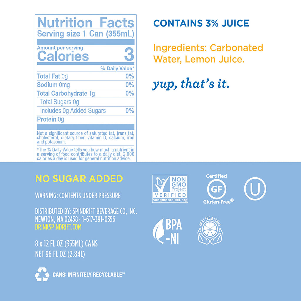 S.D SPRKLNG LEMON        ( 3 X 8 PACK )-2