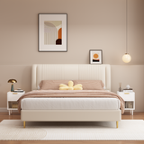 Engineered Wood Nightstand White