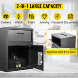 Digital Depository Safe 1.7 Cubic Feet Made of Carbon Steel Electronic Code