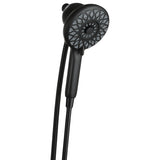 High Pressure Handheld Shower Head, 6 Spray Modes, Matte Black