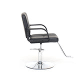 Barber Chair for Hair Stylist- 360° Swivel, Adjustable Height