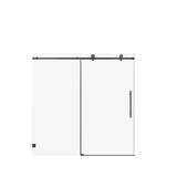 Frameless Single Sliding Soft-Close Shower Door 56-60"W x 60"H