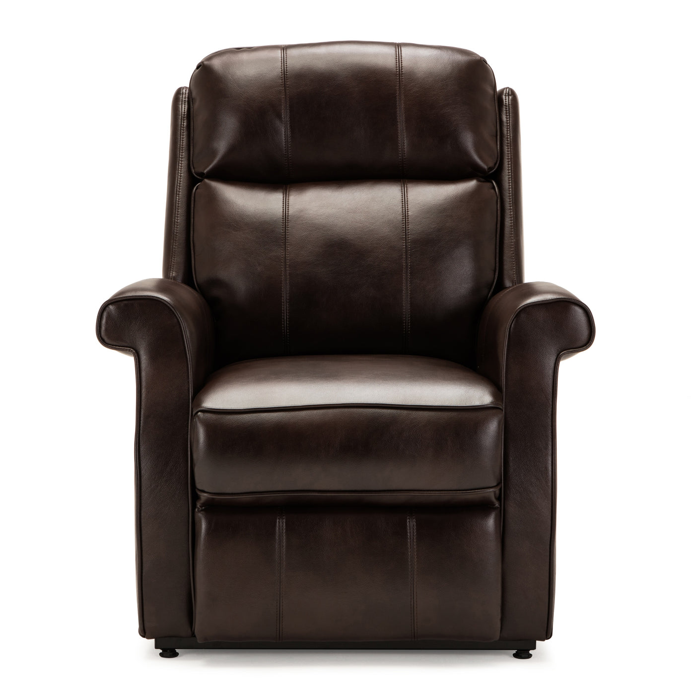 Landis Brown Traditional Electric Lift Chair Faux Leather