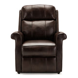Landis Brown Traditional Electric Lift Chair Faux Leather