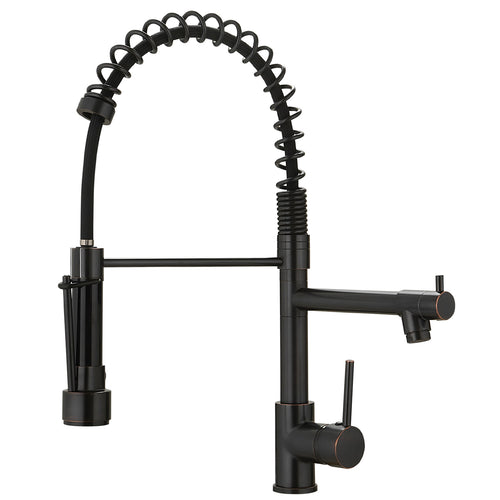 Commercial Kitchen Faucet Pull Down Sprayer Single Handle