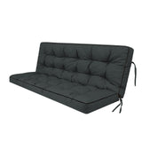 71x40 in Waterproof Porch Swing Cushion 4 in Thick