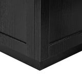 K&K 82.7 inch Kitchen Island with Extendable Dining Table for 4-6 Person,Faux Ma