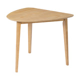 Engineered Wood Dining Table Natural 39"