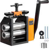 Rolling Mill, 2.95"/75 mm Jewelry Rolling Mill Machine, 1: 2 Gear Ratio