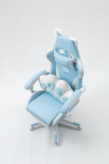 Cat Ears Gaming Chair Ergonomic PU Leather Reclining 310lbs
