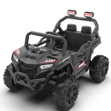 12V 2WD Kids Ride On UTV W/ 2.4G PC,Anti-Collision Bar,High Chassis,Anti-Slip Wh