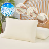 3-Piece Queen Cooling Sheet Set, Nylon-Spandex, Ivory