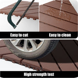 Plastic interlocking decking tiles, 44 packs of terrace decking tiles