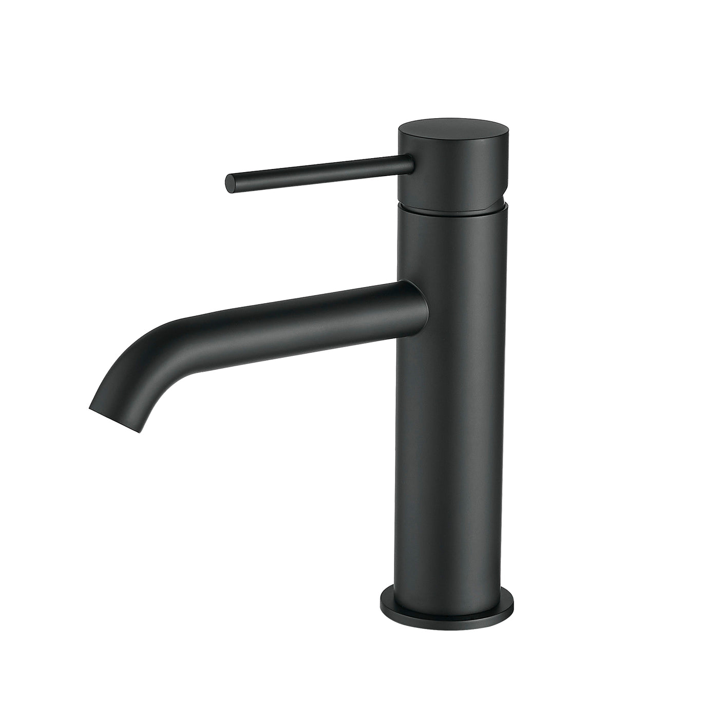 Black Modern Single Handle Bathroom Vanity Sink Faucet