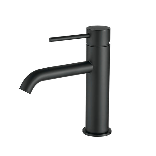 Black Modern Single Handle Bathroom Vanity Sink Faucet
