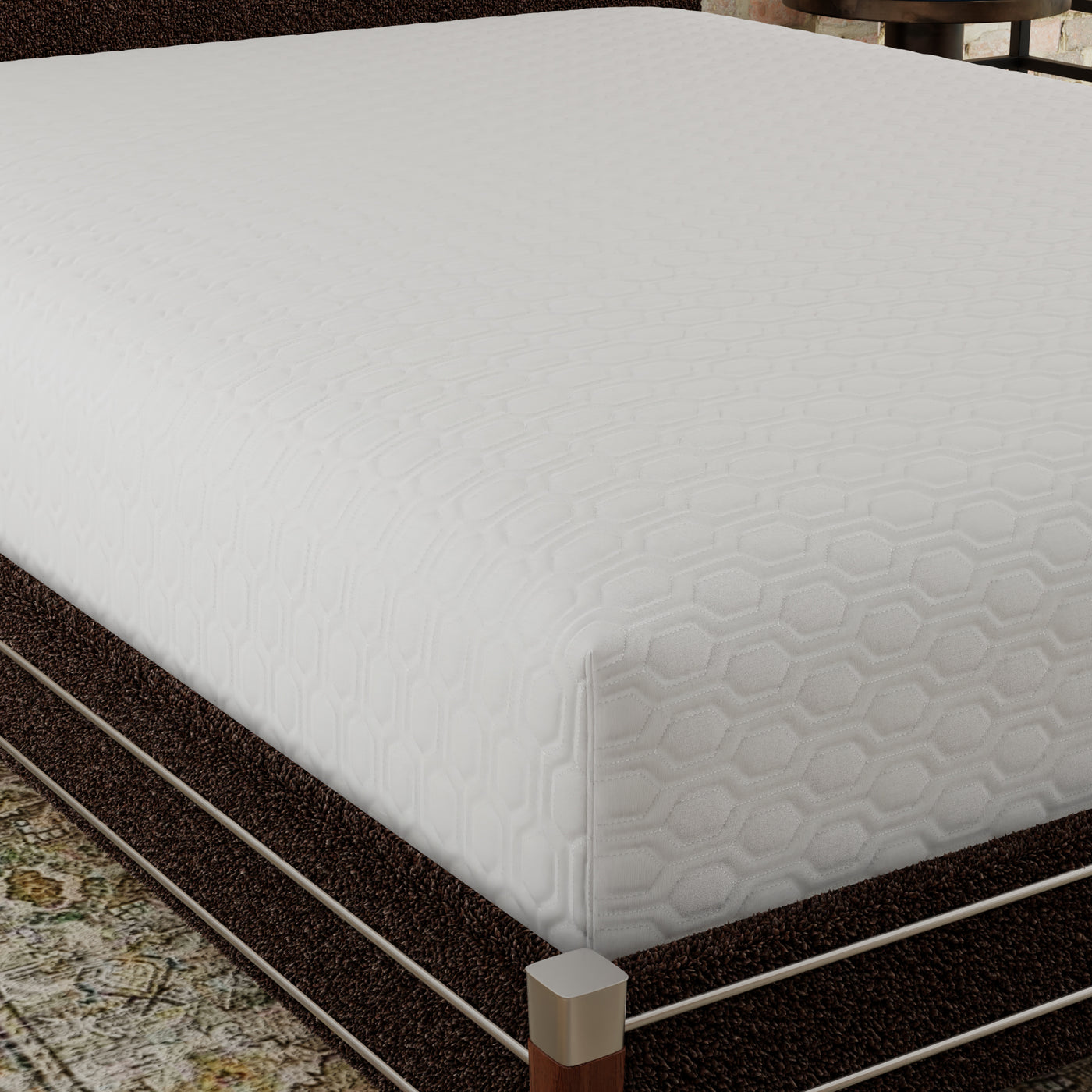 Ice Ultra Cool Nylon Mattress Protector Twin Water Resistant HEIQ