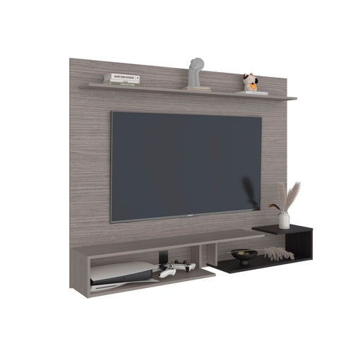 65" TV Stand with 5 Open Shelves Media Console