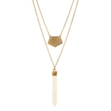 Layered Spike Necklace