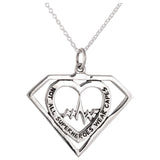 Healthcare Superhero Sterling Silver Necklace