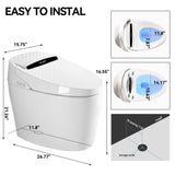 Smart Toilets with Heated Bidet Seat.Portable toilet