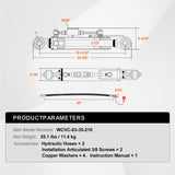 Hydraulic Top Link Cat.1-1 (11 in, 20-7/8~31-7/8 in ), Hydraulic Cylinder