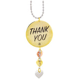 Firefighter Mixed Metals Car Charm