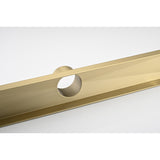 28" Linear Shower Drain 304 Stainless Steel with Hair Strainer