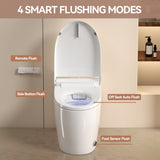 Unique Smart Toile, One Piece Toilet with Bidet Built