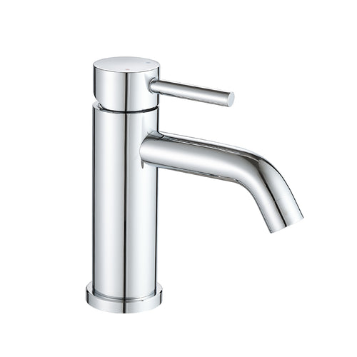 Chrome Single Handle Waterfall Bathroom Sink Faucet
