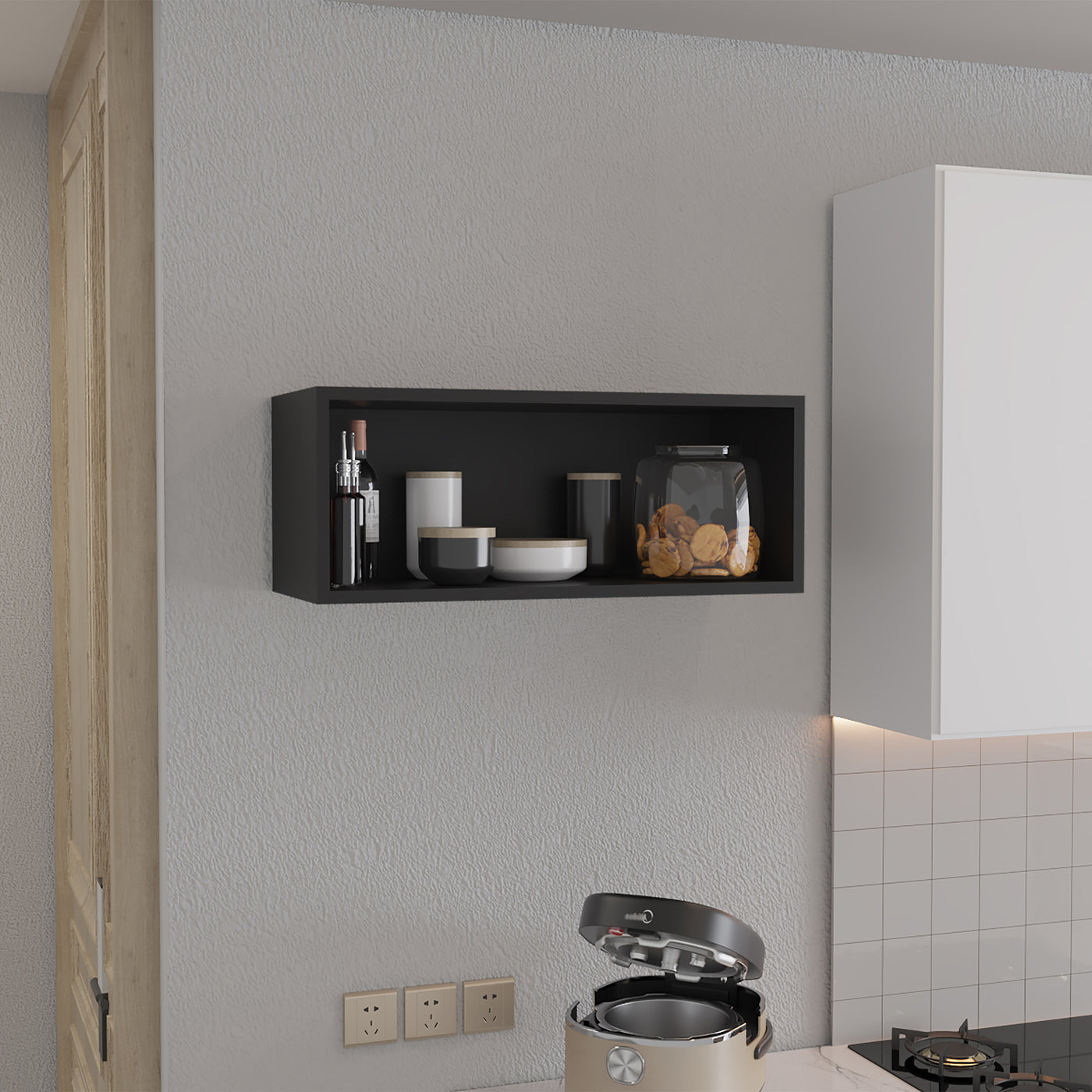 30" x 12" Open Wall Cabinet Shelf Storage Cube