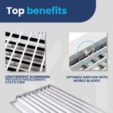 AC Register Vent Cover 14X6 inch - Box of 20