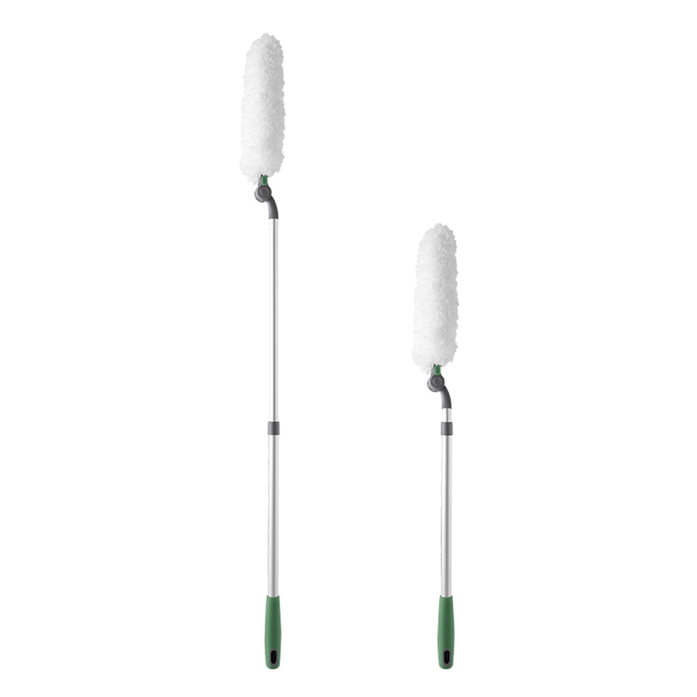 Long Handle Microfiber Duster with Extension Bar