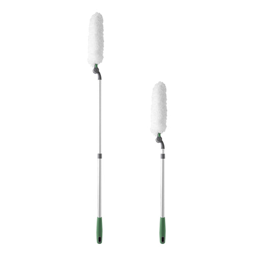 Long Handle Microfiber Duster with Extension Bar